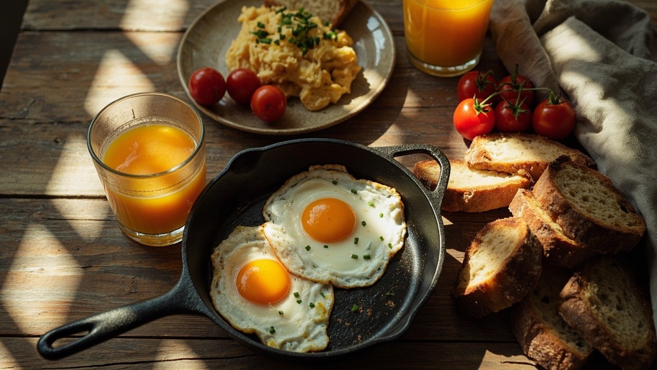 сніданок з яєць