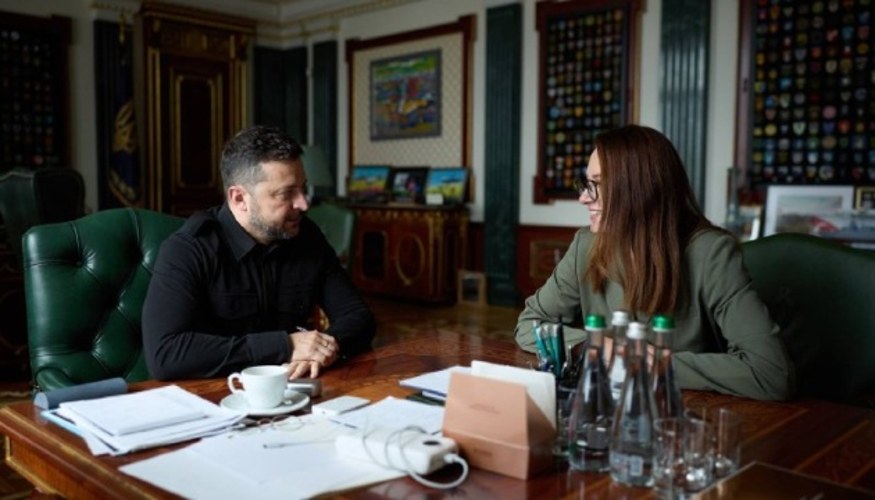 Президент Володимир Зеленський за підсумками зустрічі з Прем'єр-міністром Юлією Свириденко