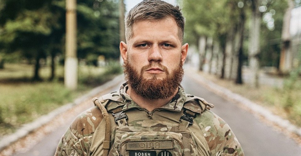 Сергій Філімонов, командир батальйону «Вовки Да Вінчі», у військовій формі ЗСУ