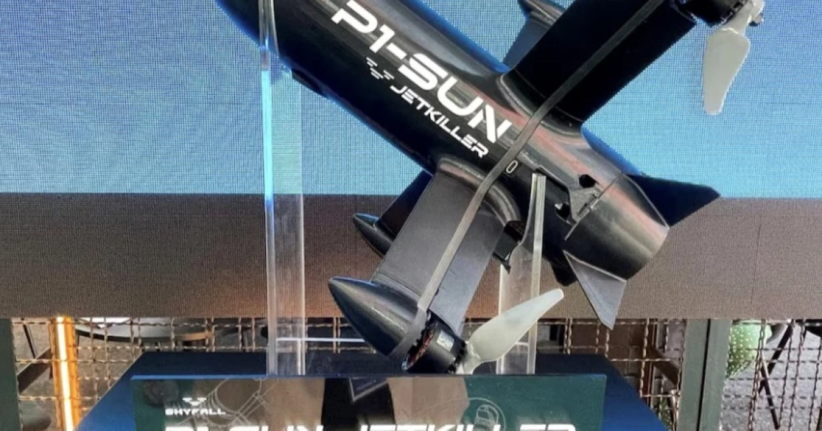 SkyFall підтвердила у Фарнборо запуск у серію дрона P1-SUN Jetkiller
