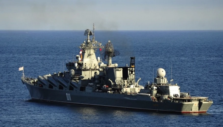 Пуск ракети під час навчань Тихоокеанського флоту РФ біля спірних Курильських островів