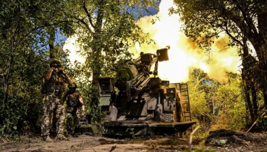 Карта бойових дій в Україні з позначеними напрямками, де відбулися зіткнення минулої доби, зокрема Костянтинівський напрямок