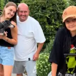 Юрій Ткач із дружиною Вікторією та донькою Лізою, фото з Instagram