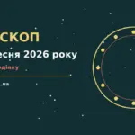 Зоряне небо над міською вежею, символ середи та спокійних рішень