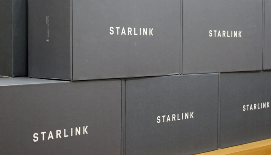 Ілюстративне фото терміналу Starlink