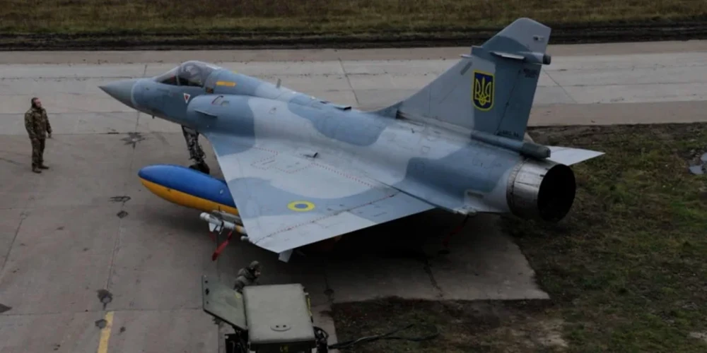 Український Mirage 2000-5F вперше перехопив «Бандероль» гарматним вогнем
