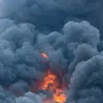 Наслідки удару по ринку в Лозовій Харківської області: рятувальники ДСНС та медики на місці події